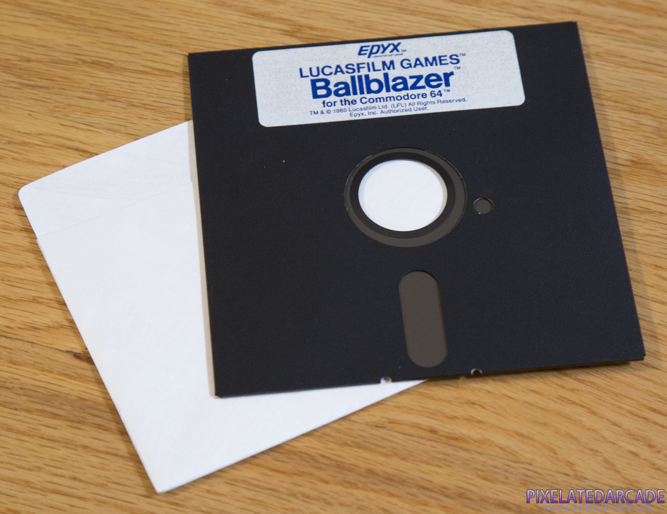 Ballblazer Package Contents: 5.25" disk - Photo