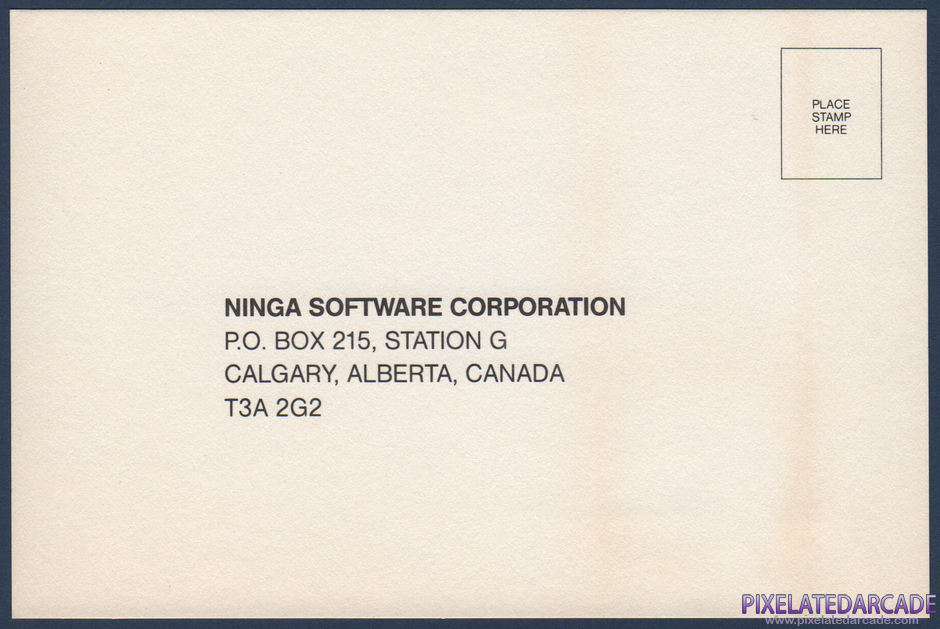Labyrinth Package Contents: Warranty registration card - Front Labyrinth Package Contents: Warranty registration card - Front