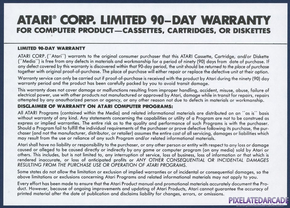 Kangaroo Package Contents: Warranty information card - Back Kangaroo Package Contents: Warranty information card - Back