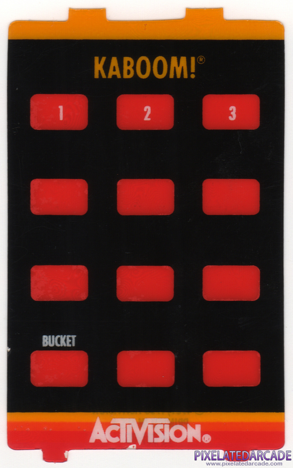 Kaboom! Package Contents: Controller overlay - Front