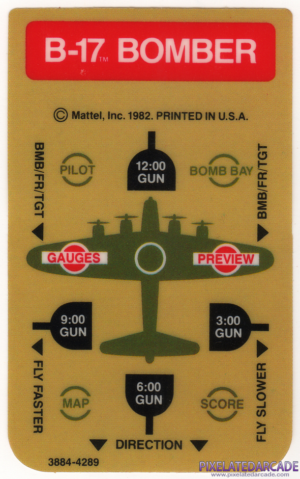 B-17 Bomber Package Contents: Controller overlay - Scan B-17 Bomber Package Contents: Controller overlay - Scan