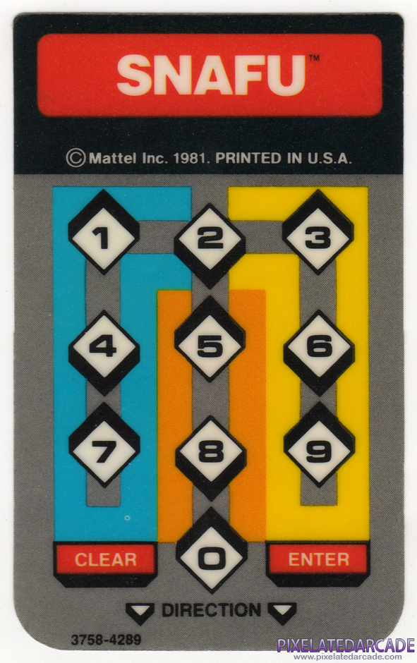 Snafu Package Contents: Controller overlay - Scan Snafu Package Contents: Controller overlay - Scan
