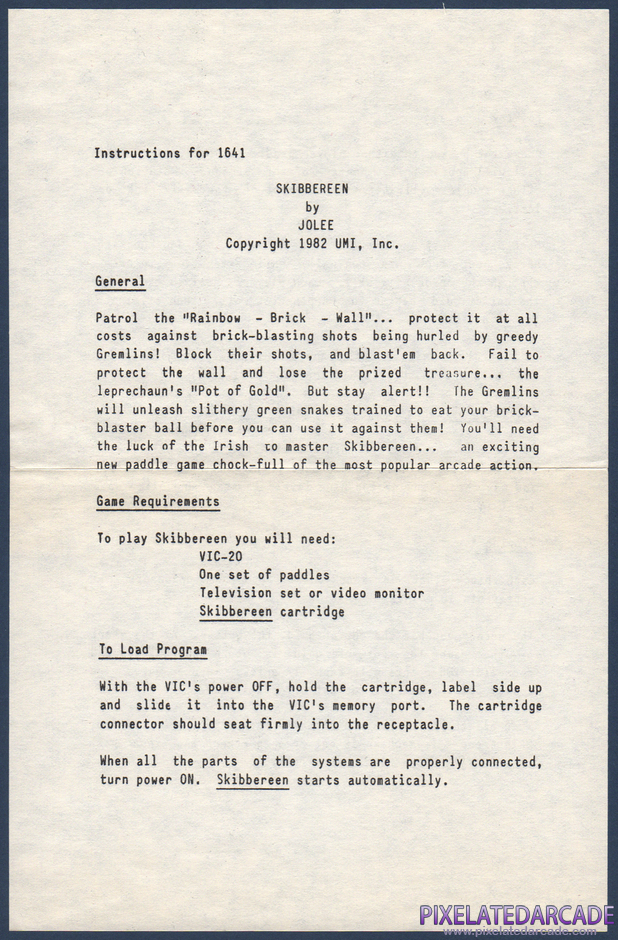 Skibbereen Package Contents: Instruction sheet - Front Skibbereen Package Contents: Instruction sheet - Front