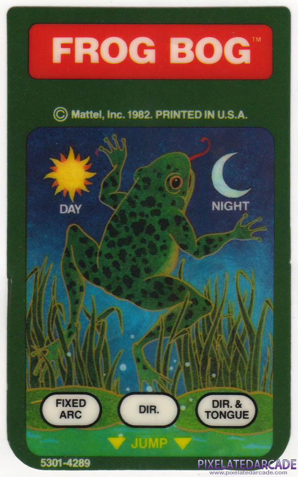 Frog Bog Package Contents: Controller overlay Frog Bog Package Contents: Controller overlay