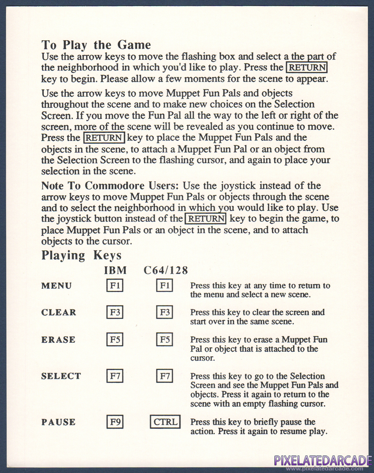 Sesame Street Learning Library: Volume Two Package Contents: Pals Around Town reference card - Back Sesame Street Learning Library: Volume Two Package Contents: Pals Around Town reference card - Back