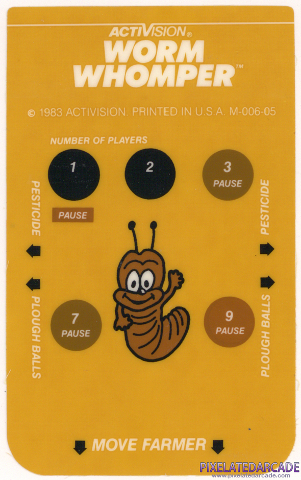 Worm Whomper Package Contents: Controller overlay Worm Whomper Package Contents: Controller overlay