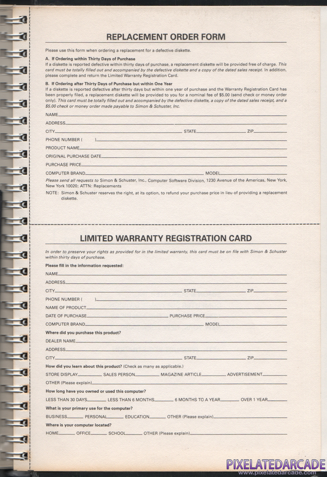 The Electric Dragon: The Interactive Version of the I Ching Package Contents: Warranty registration card - Front