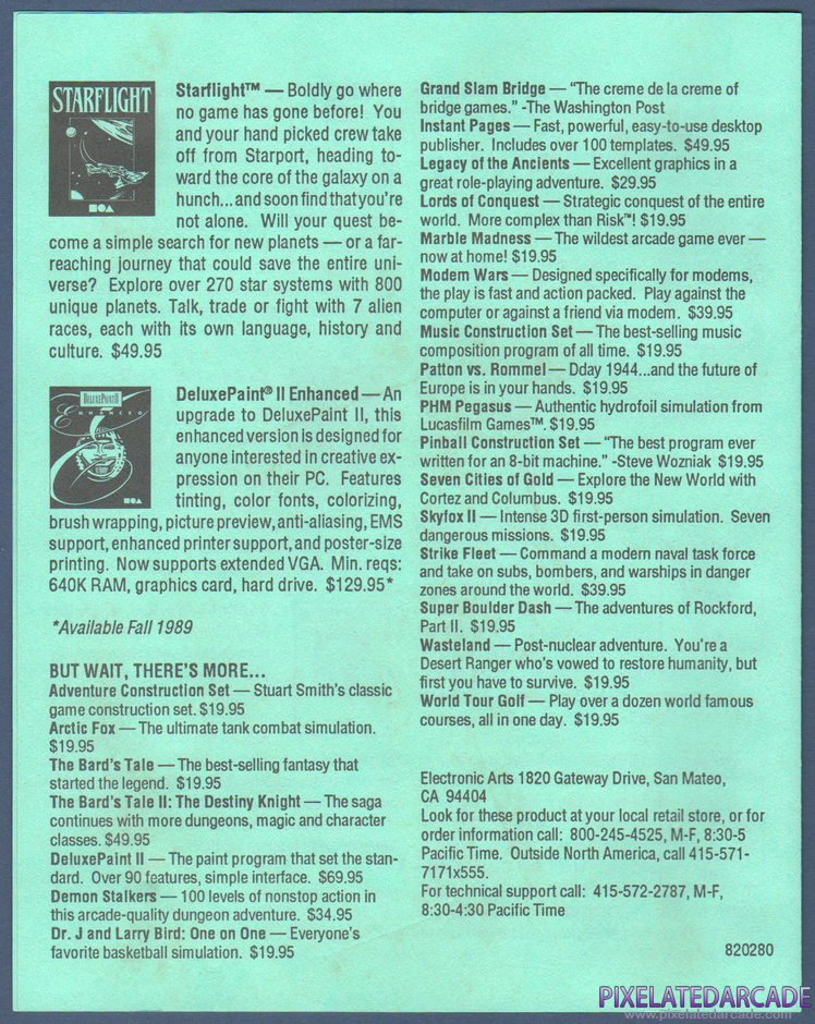 Low Blow Package Contents: Electronic Arts product advertisement - Page 4 Low Blow Package Contents: Electronic Arts product advertisement - Page 4