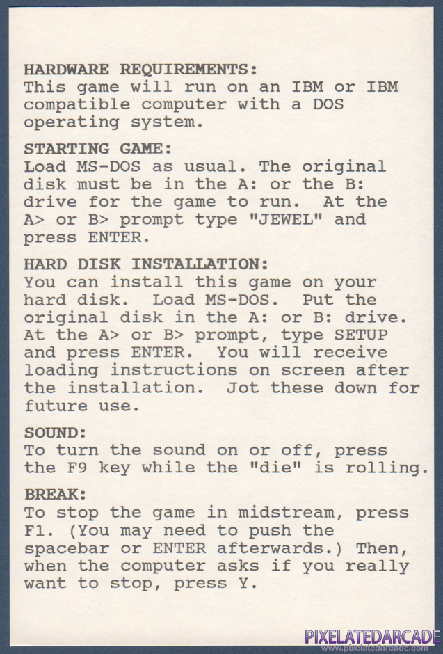 The Book of Mormon Game Package Contents: Hardware requirements card