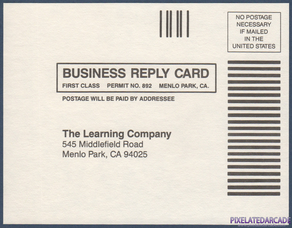 Addition Magician Package Contents: Warranty registration card - Front Addition Magician Package Contents: Warranty registration card - Front