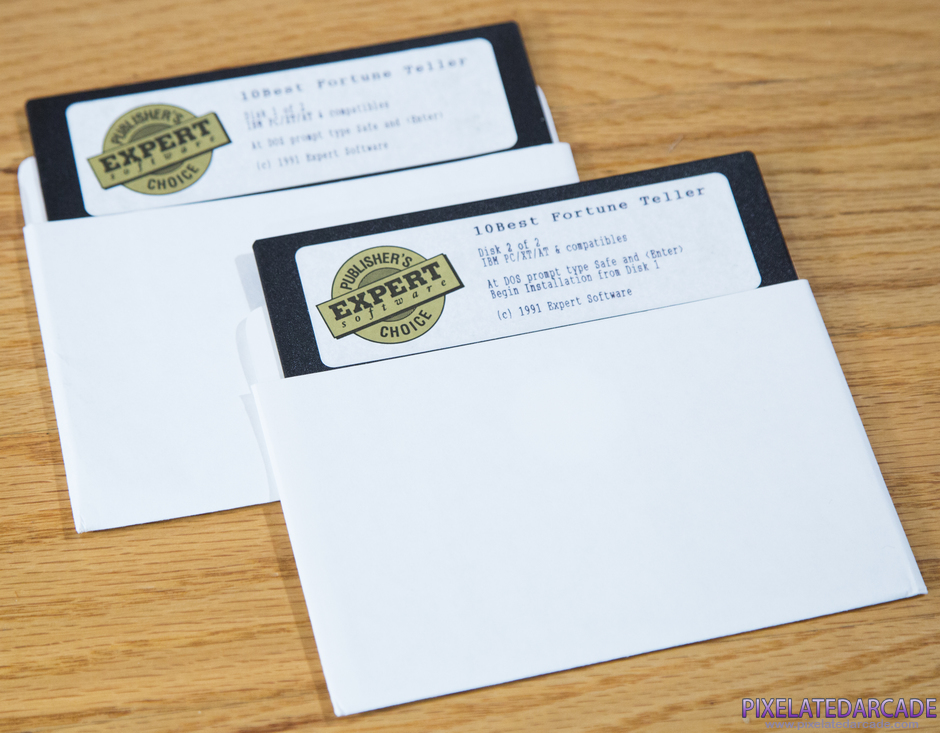 10 Best Fortune Teller Package Contents: 5.25" disk - Photo 10 Best Fortune Teller Package Contents: 5.25" disk - Photo