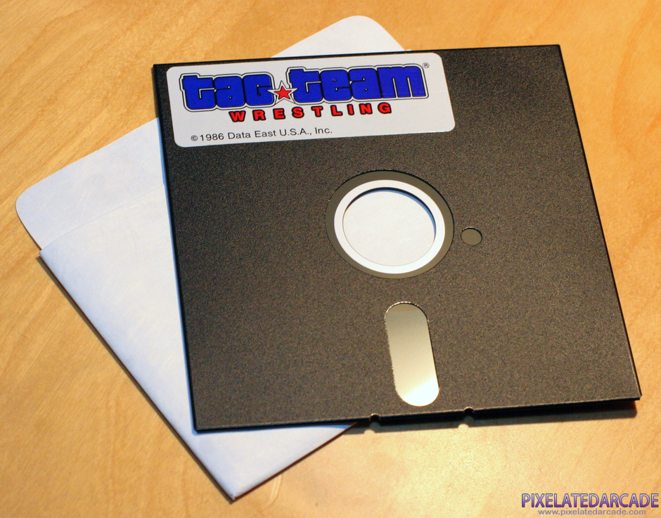 Tag Team Wrestling Package Contents: 5.25" disk - Photo Tag Team Wrestling Package Contents: 5.25" disk - Photo