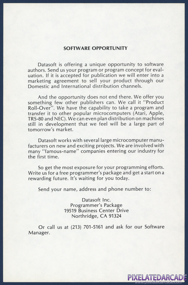 Pacific Coast Highway Package Contents: Software Opportunities sheet Pacific Coast Highway Package Contents: Software Opportunities sheet