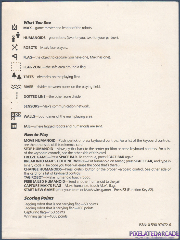 Bannercatch Package Contents: Reference card - Back Bannercatch Package Contents: Reference card - Back