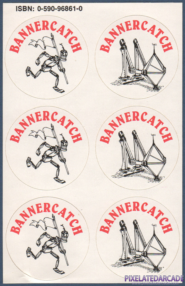 Bannercatch Package Contents: Stickers