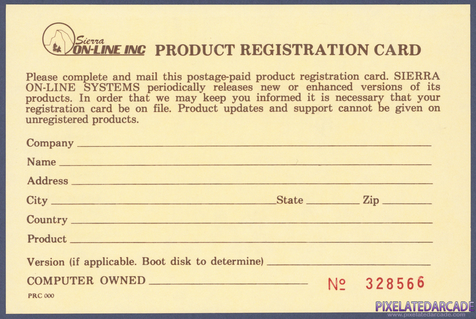 Lunar Leeper Package Contents: Warranty registration card - Back Lunar Leeper Package Contents: Warranty registration card - Back