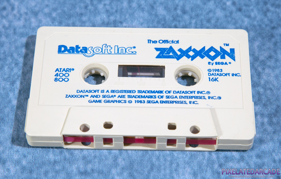 Zaxxon Package Contents: Cassette tape - Photo