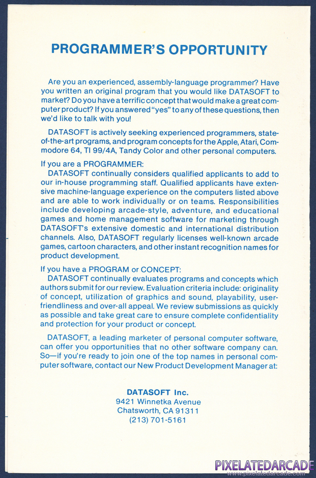 Zaxxon Package Contents: Warranty registration card - Page 4 Zaxxon Package Contents: Warranty registration card - Page 4