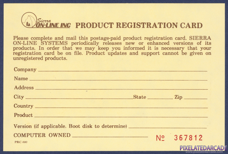 Threshold Package Contents: Warranty registration card - Back Threshold Package Contents: Warranty registration card - Back