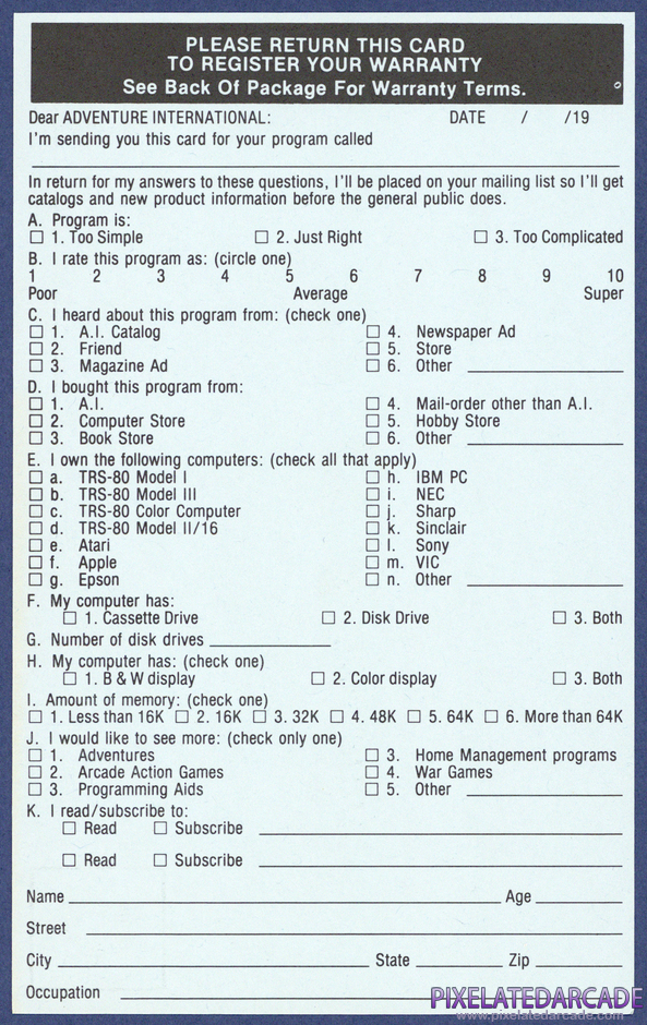 Strätos Package Contents: Warranty registration card - Back Strätos Package Contents: Warranty registration card - Back