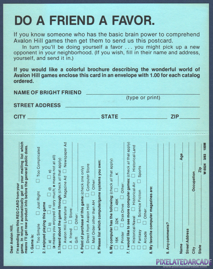 Five Card Draw Poker Package Contents: Warranty registration card - Back Five Card Draw Poker Package Contents: Warranty registration card - Back