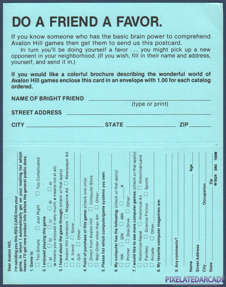 Voyager I: Sabotage of the Robot Ship Package Contents: Warranty registration card - Back Voyager I: Sabotage of the Robot Ship Package Contents: Warranty registration card - Back