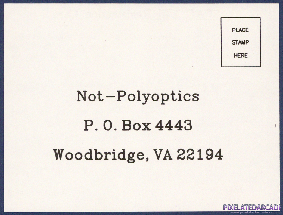 Spad XIII Package Contents: Warranty registration card - Front Spad XIII Package Contents: Warranty registration card - Front