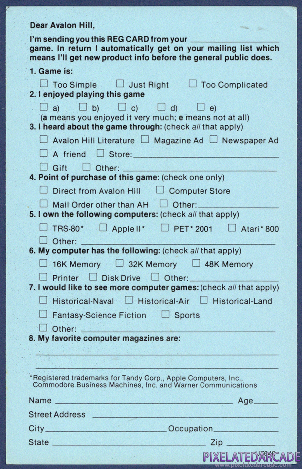 Computer Foreign Exchange Package Contents: Warranty registration card - Back Computer Foreign Exchange Package Contents: Warranty registration card - Back