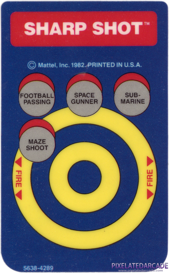Sharp Shot Package Contents: Controller overlay