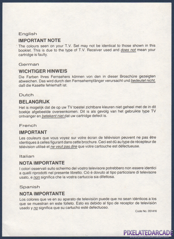 Q*bert Package Contents: Instruction manual addendum Q*bert Package Contents: Instruction manual addendum