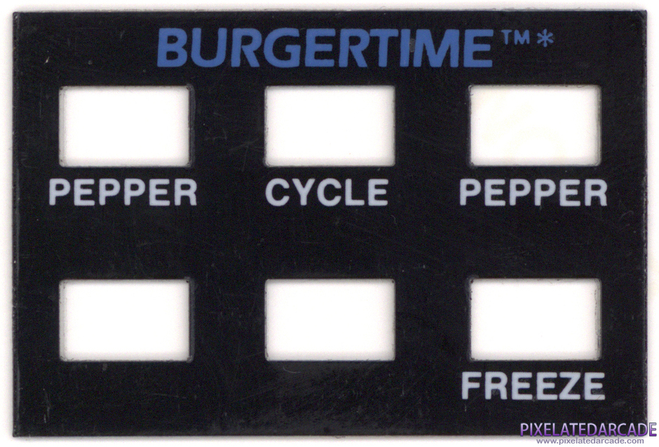 BurgerTime Package Contents: Controller overlay - Front BurgerTime Package Contents: Controller overlay - Front