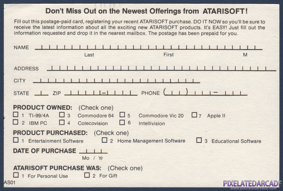 Centipede Package Contents: Warranty registration card - Back Centipede Package Contents: Warranty registration card - Back
