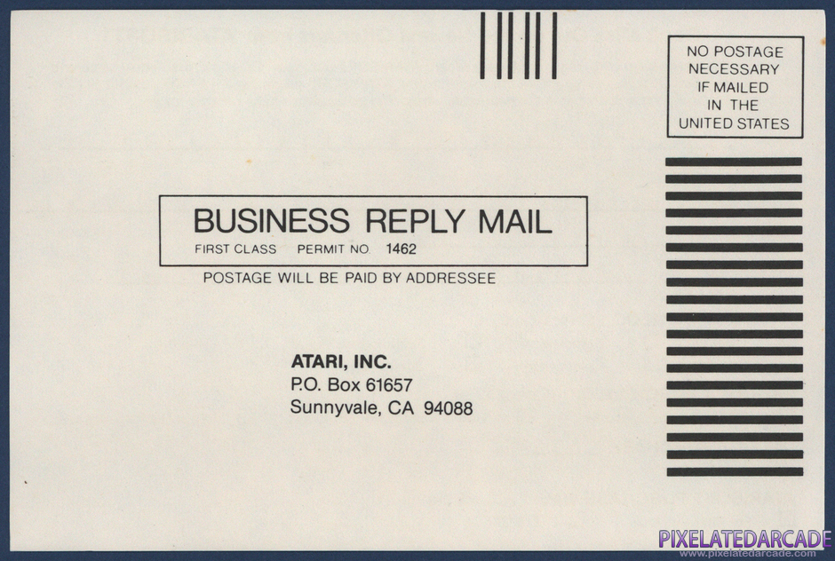 Centipede Package Contents: Warranty registration card - Front