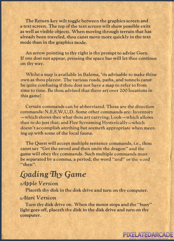 The Quest Package Contents: Instruction manual - Page 2 The Quest Package Contents: Instruction manual - Page 2