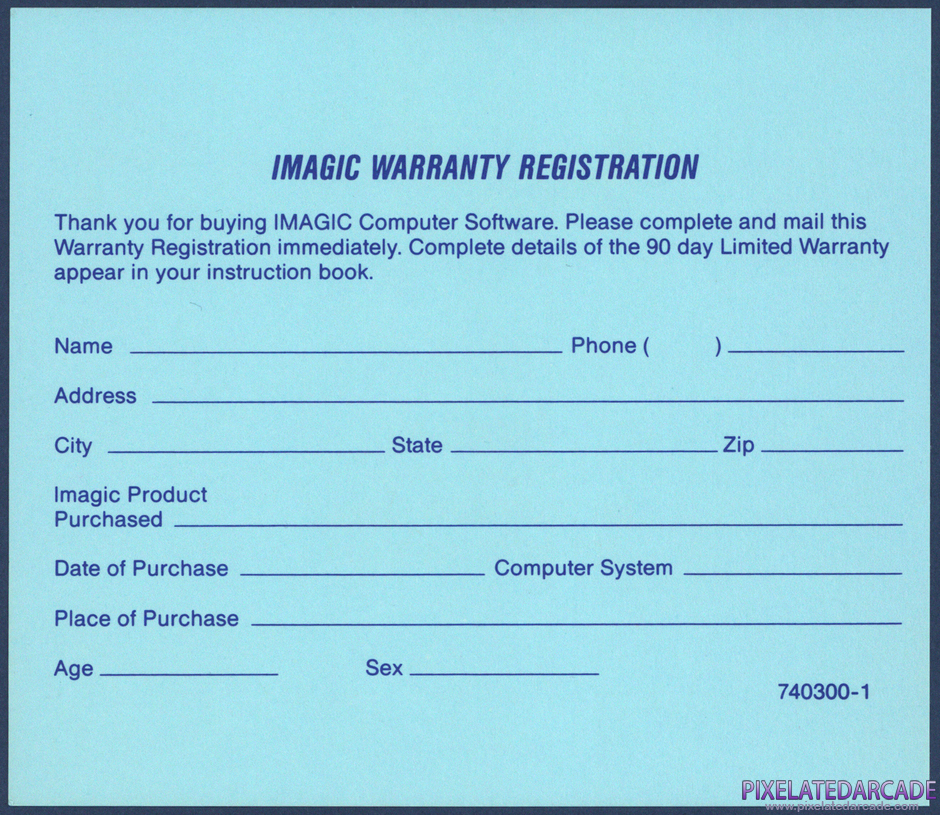 Crime and Punishment Package Contents: Warranty registration card - Back Crime and Punishment Package Contents: Warranty registration card - Back