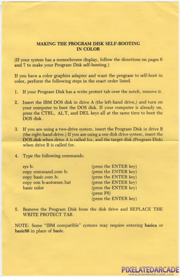 Word Attack! Package Contents: Self booting disk instruction sheet Word Attack! Package Contents: Self booting disk instruction sheet