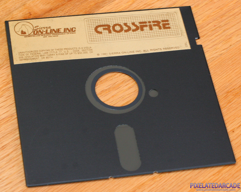 Crossfire Package Contents: 5.25" disk - Photo