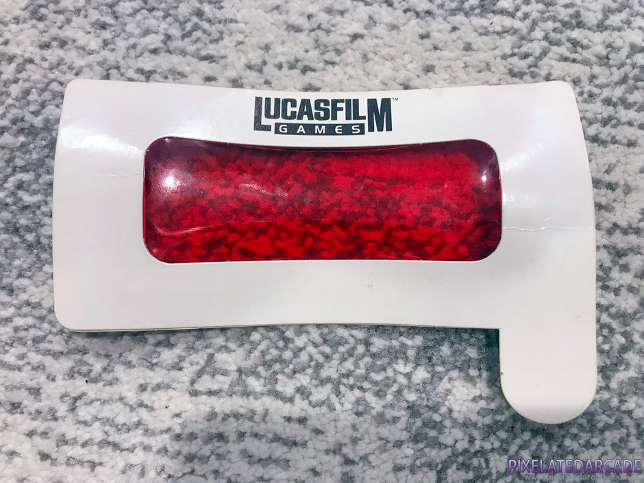 Loom Package Contents: Red copy protection gel