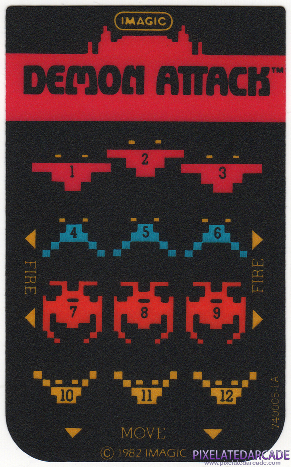 Demon Attack Package Contents: Controller overlay Demon Attack Package Contents: Controller overlay