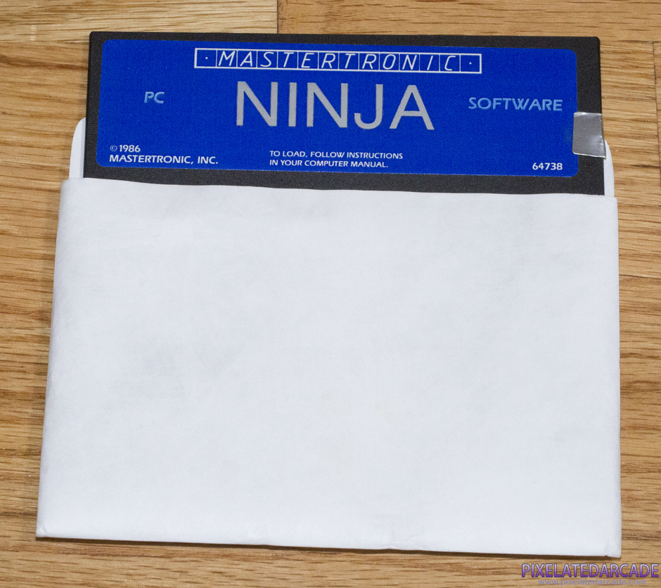 Ninja Package Contents: 5.25" disk - Photo