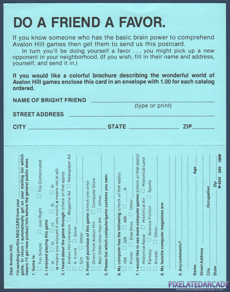 RAM! Package Contents: Warranty registration card - Back RAM! Package Contents: Warranty registration card - Back