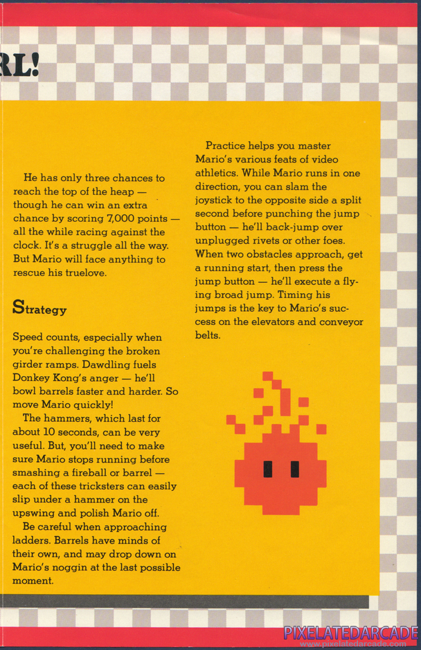 Donkey Kong Package Contents: Instruction manual - Page 3 Donkey Kong Package Contents: Instruction manual - Page 3