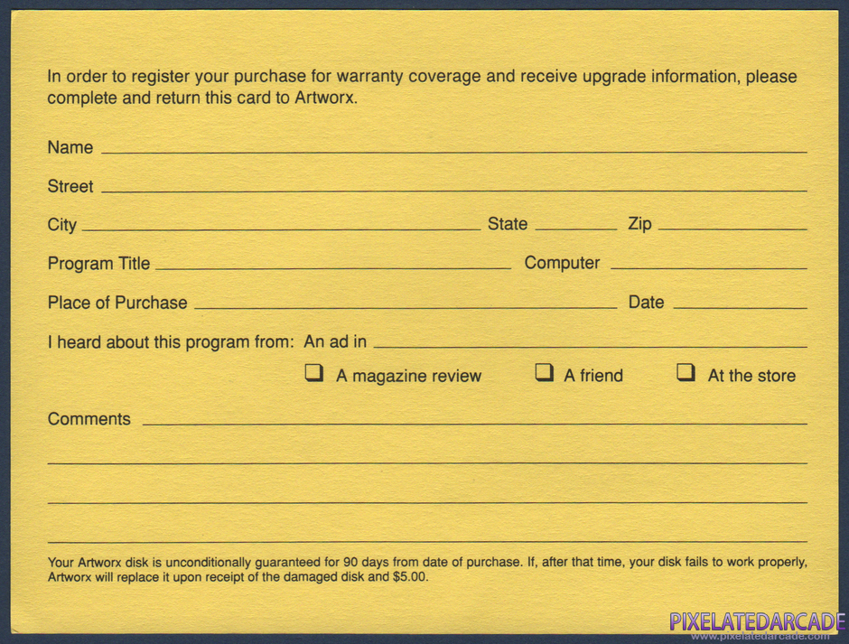 Bridge 5.0 Package Contents: Warranty registration card - Back Bridge 5.0 Package Contents: Warranty registration card - Back