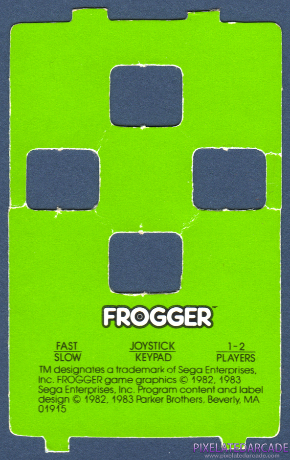 Frogger Package Contents: Controller overlay