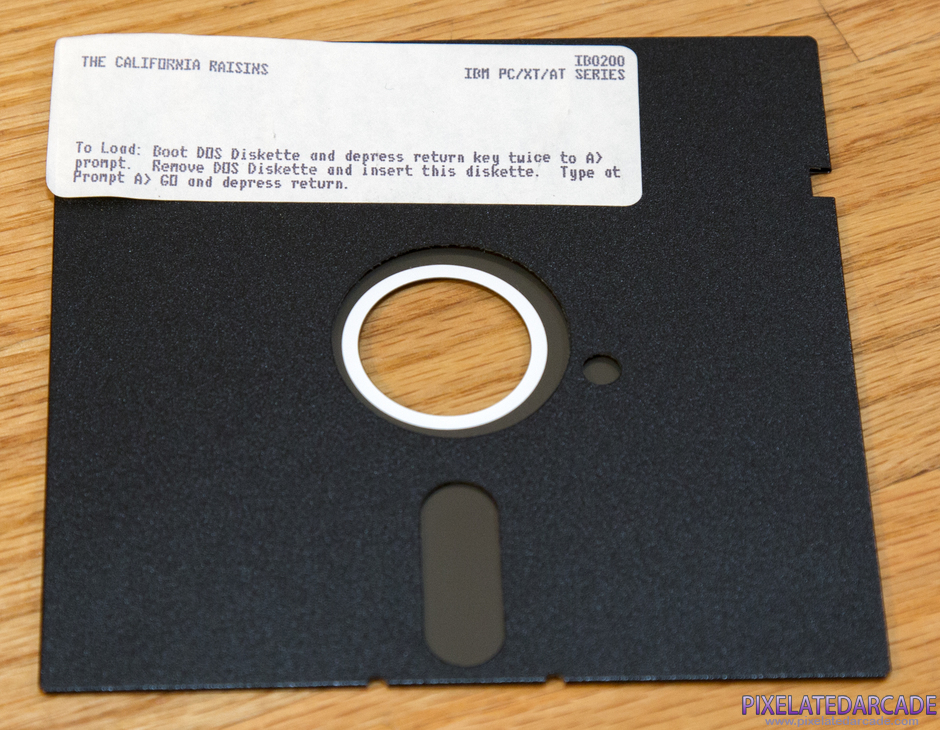 The California Raisins Package Contents: 5.25" disk - Photo 1 The California Raisins Package Contents: 5.25" disk - Photo 1