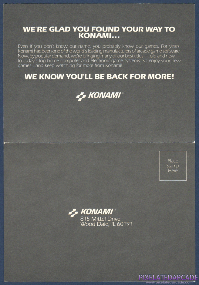 Contra Package Contents: Warranty registration card - Front Contra Package Contents: Warranty registration card - Front