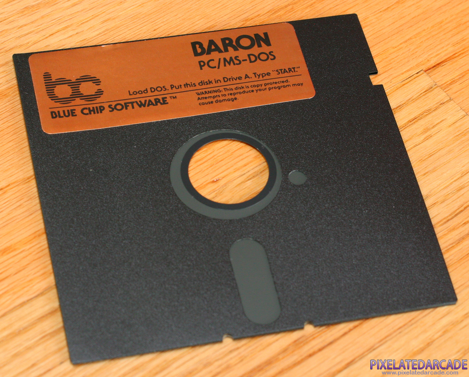 Baron: The Real Estate Simulation Package Contents: 5.25" disk - Photo Baron: The Real Estate Simulation Package Contents: 5.25" disk - Photo