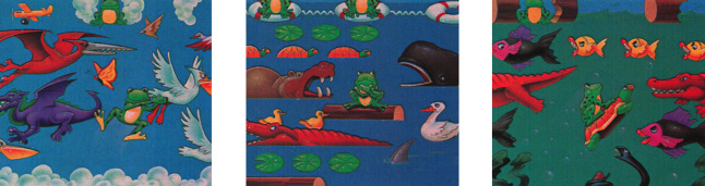 Frogger II Illustrations