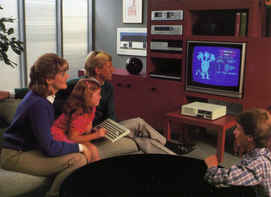 IBM PCjr advertising booklet photo