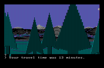 Wilderness for the IBM PC with RGB monitor